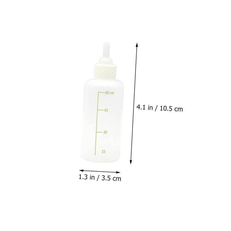 2 Pack Pet Nursing Bottles Reusable Feeding Bottles for Dogs Cats Puppies Kittens - Image 3