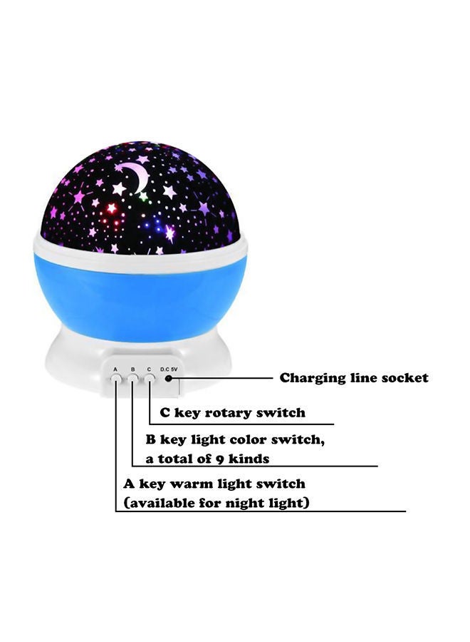 نيبمينينت مصباح ليلي بروجيكتور بإضاءة على شكل نجوم السماء مع موسيقى - Image 2