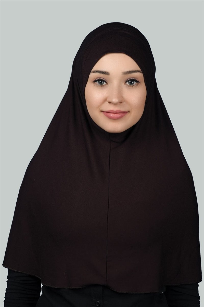 Altobeh Ready-made Hijab Practical Scarf Hijab Hijab - Prayer Cover (Xl) - Dark Brown  - Image 1