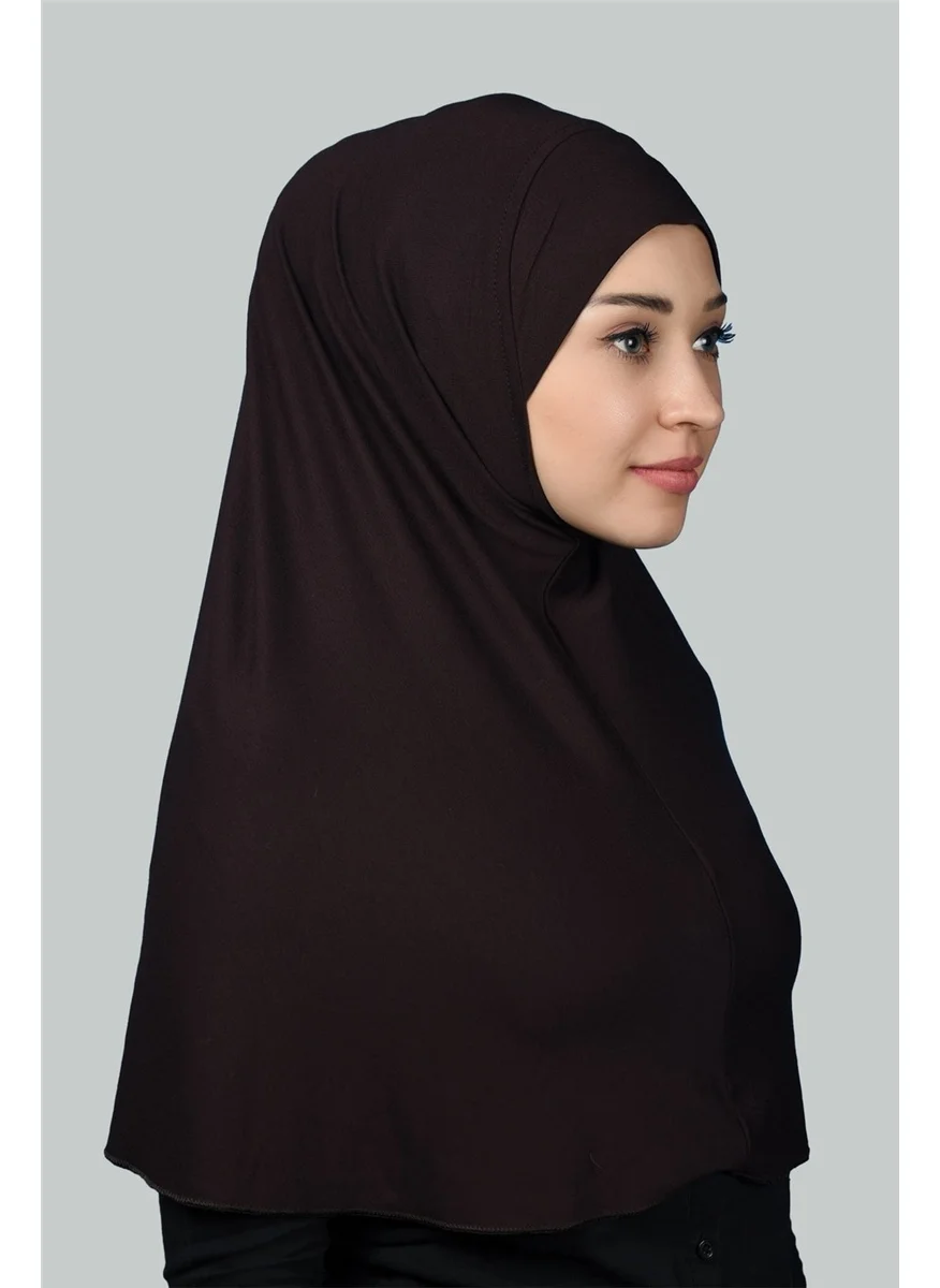 Altobeh Ready-made Hijab Practical Scarf Hijab Hijab - Prayer Cover (Xl) - Dark Brown