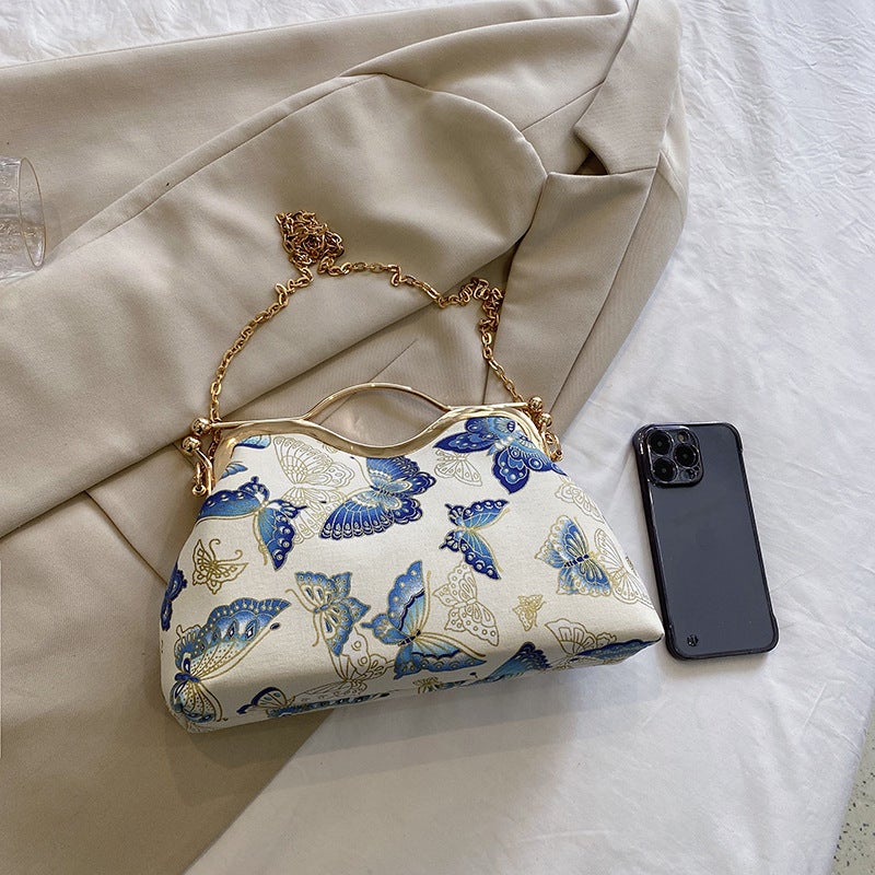 Bags For Women Chinese Style Embroidery Handbags Ins Ladies Retro Style Crossbody Evening Bag Trendy - Image 5