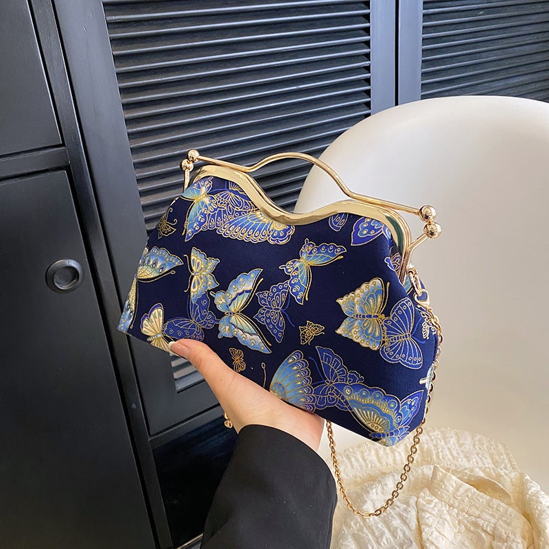 Bags For Women Chinese Style Embroidery Handbags Ins Ladies Retro Style Crossbody Evening Bag Trendy - Image 2