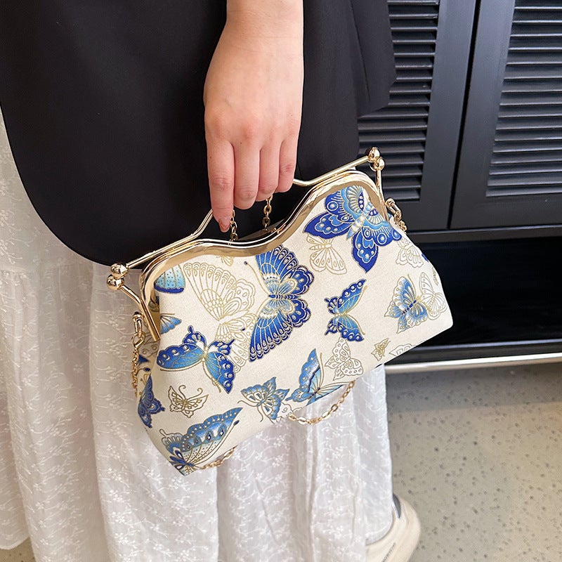 Bags For Women Chinese Style Embroidery Handbags Ins Ladies Retro Style Crossbody Evening Bag Trendy - Image 4