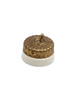 Antique Museum Antique Brass Switch 2 Inch  - Image 1