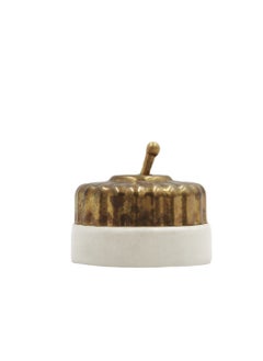 Antique Museum Antique Brass Switch 2 Inch  - Image 2