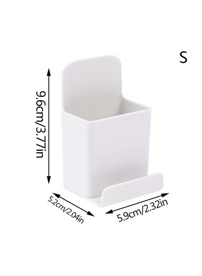 Wall Mounted Remote Control Holder Storage Box Modern Design Smooth Finish - Image 4