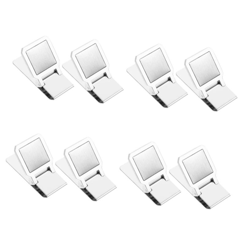 Stainless Steel Wallet With Clip 4 Pack Office Minimalist Cash Holder - Image 2