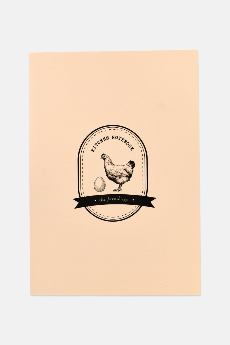 Muy Mucho The Farmhouse Kitchen Notebook, Cream - Image 1