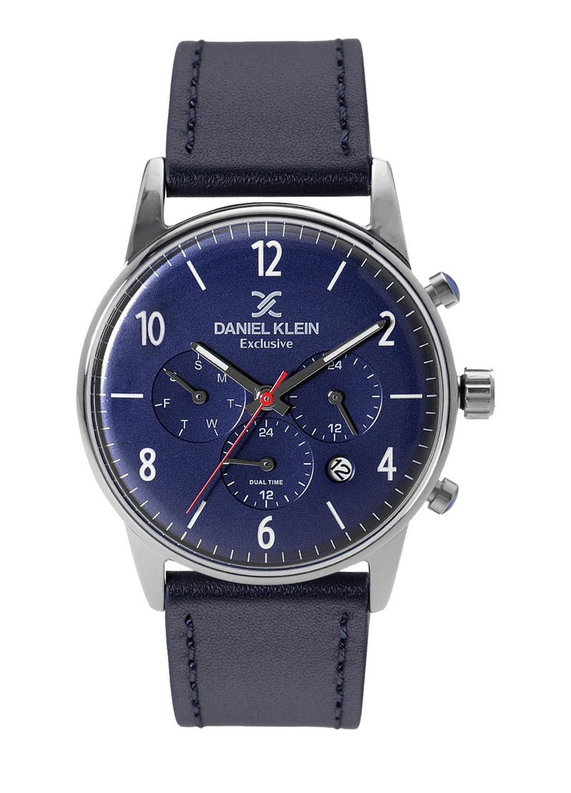 Daniel Klein Analog Blue Dial Men's Watch-DK11832-3 - Image 1