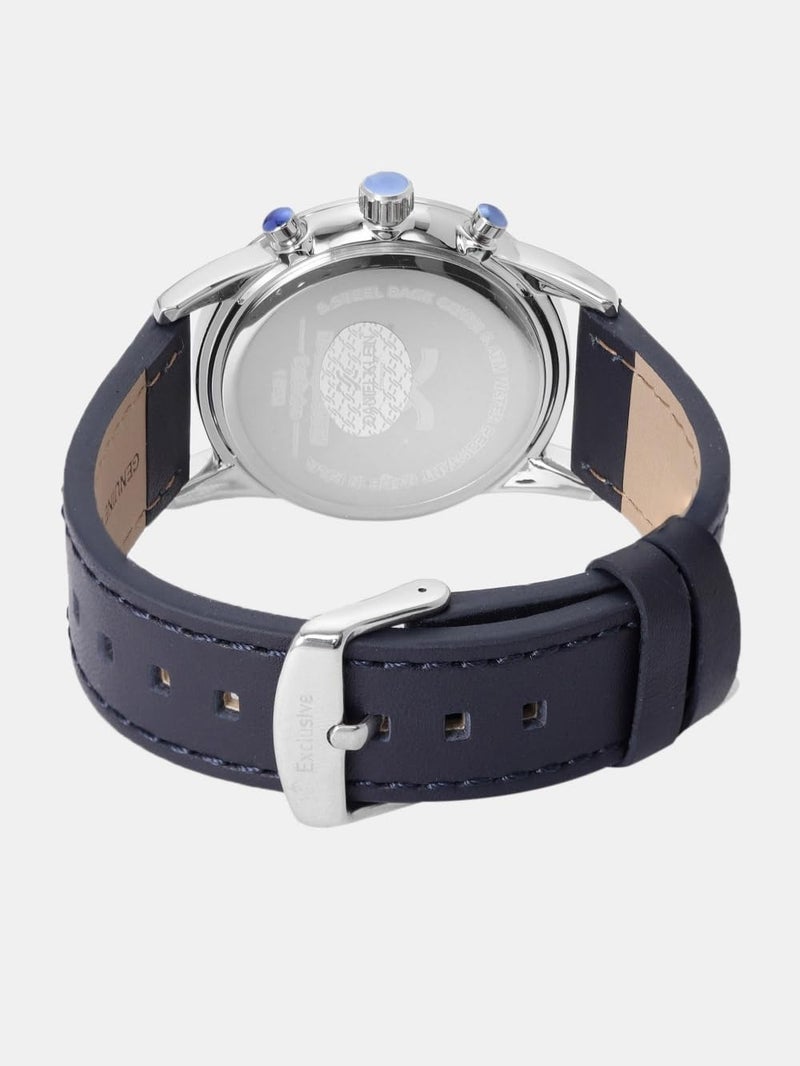 Daniel Klein Analog Blue Dial Men's Watch-DK11832-3 - Image 5