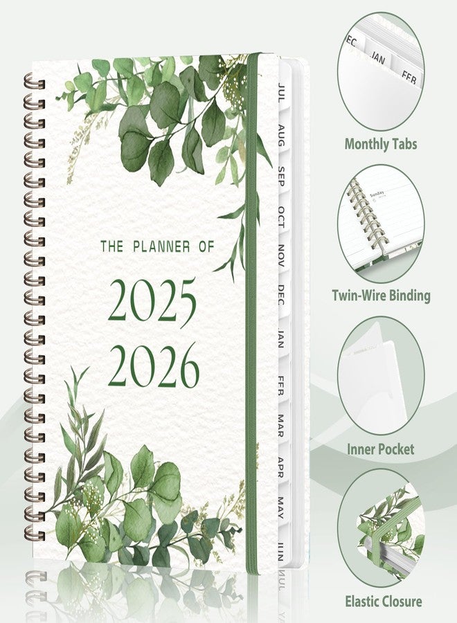 VALOME Planner 2025-2026, Weekly and Monthly Calendar Academic Planner (July 2025 - June 2026), Hardcover Teacher School Student Agenda with Tabs, Ideal for School Office Supplies, A5 (6.3" x 8.5") - Image 4