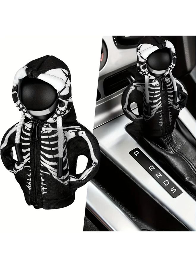 1Pc Halloween Skull Car Gear Knob Cover Ordinary Style Interior Protective Cover - Image 1