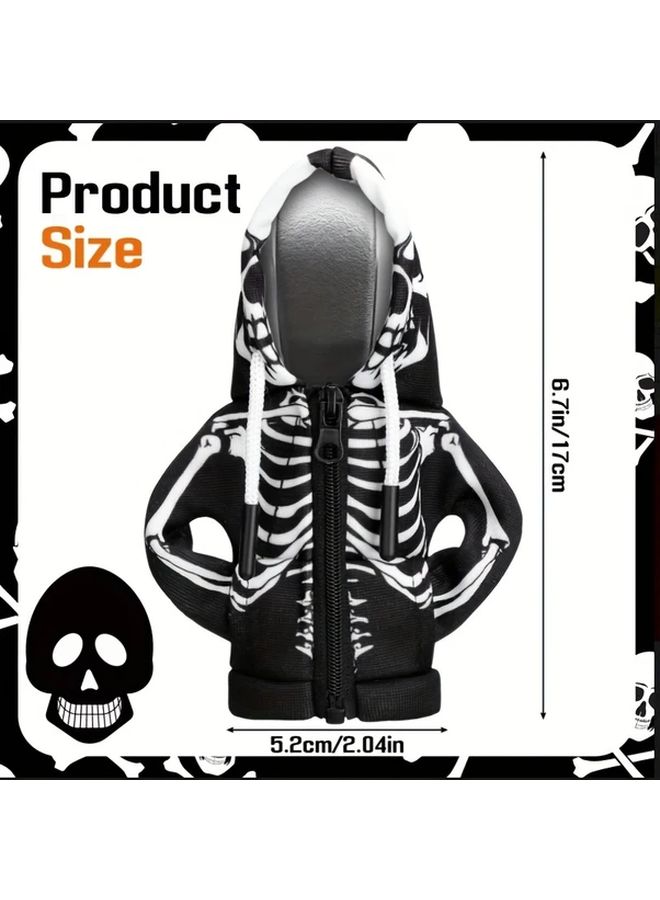 1Pc Halloween Skull Car Gear Knob Cover Ordinary Style Interior Protective Cover - Image 2