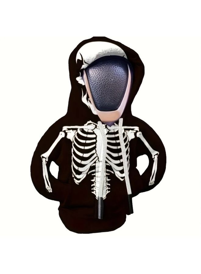 1Pc Halloween Skull Car Gear Knob Cover Ordinary Style Interior Protective Cover - Image 3