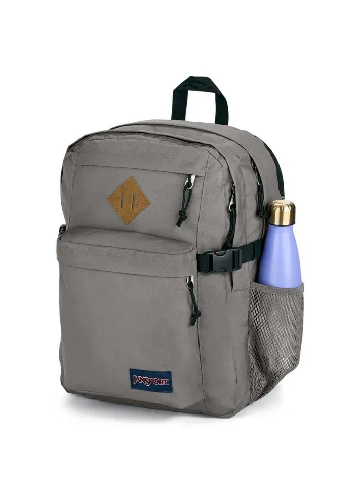 JanSport Unisex Fashion Backpack Main Campus Graphite Grey - Image 4