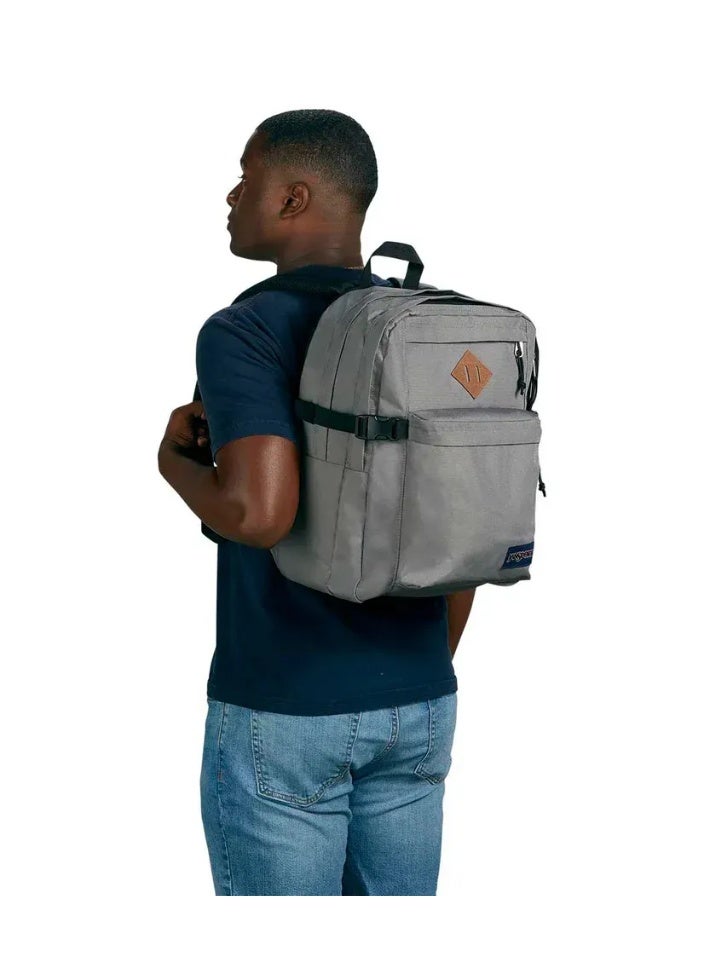 JanSport Unisex Fashion Backpack Main Campus Graphite Grey - Image 2