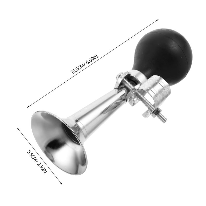 Loud 5 Inch Metal Bicycle Air Horn For Mountain Bike And Scooter Cycling Accessory - Image 3