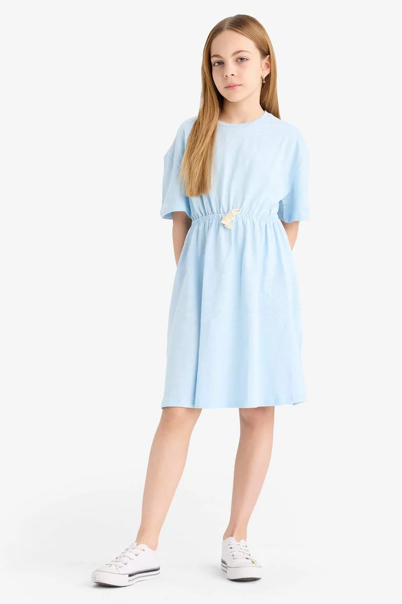 DeFacto Girl Oversize Short Sleeve Dress