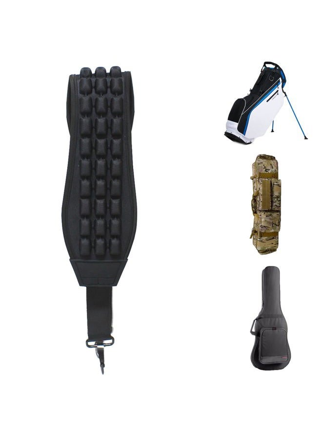Vortika Golf Bag Straps, Air Cushion Anti-Gravity Decompression Universal Adjustable Replacement Strap for Guitar Bag/Fishing Bag/Travel Bag/Medium and Large Backpacks - Image 1