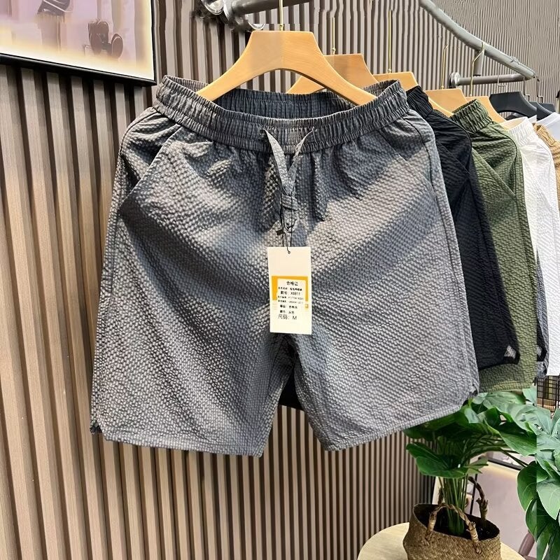 Summer Casual Shorts Men'S Trendy Brand Ins Explosive Loose Casual Trendy Outer Wear Mid-Length Pants All-Match Korean Style Five-Length Pants - Image 5