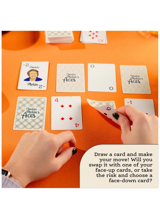 Spin Master Games, SolidRoots Smokin' Mokin, Your New Family Card Game Tradition for Friendsgiving, Thanksgiving, Birthdays & More, 2 & Up Players, for Ages 8 & Up - Image 5