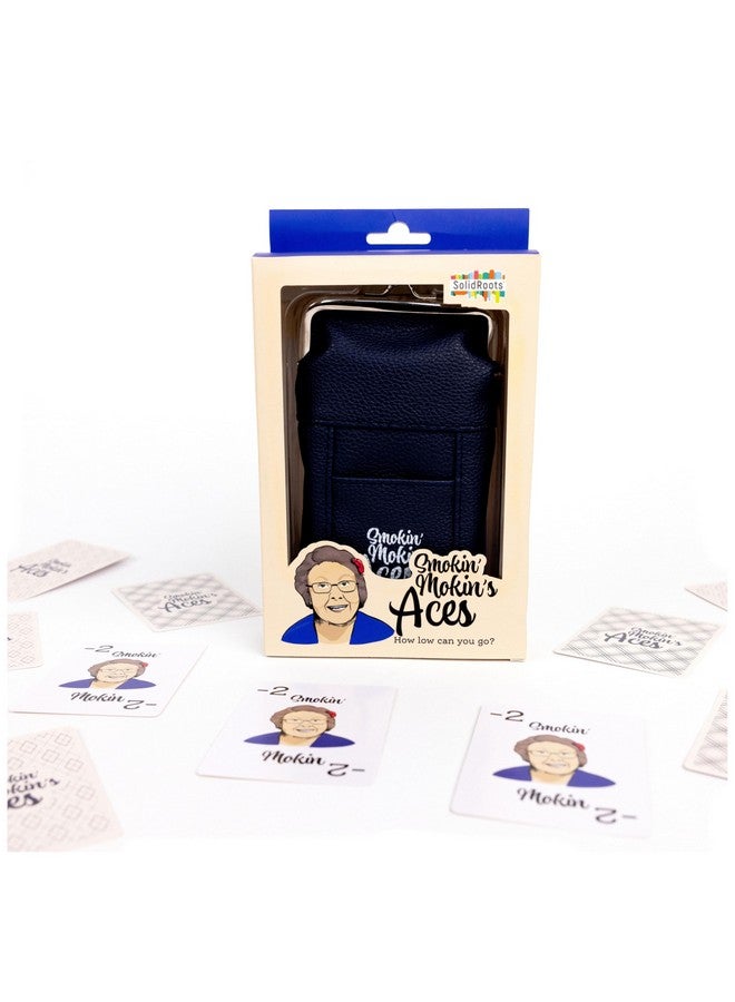 Spin Master Games, SolidRoots Smokin' Mokin, Your New Family Card Game Tradition for Friendsgiving, Thanksgiving, Birthdays & More, 2 & Up Players, for Ages 8 & Up - Image 1