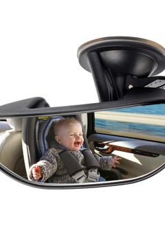 SYOSI Baby Car Backseat Mirror,360 Degree Adjustable Strengthen Suction Cup Baby Safety Rearview Mirror for Clearly View of Infant in Rear Facing Car Seat  - Image 1