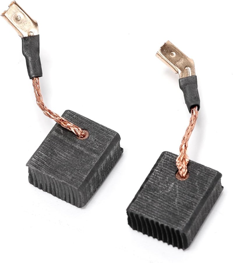 فرش كربون لصنفرة الزوايا (14×11.8×6.4 مم) N421362 بخاصية الإيقاف التلقائي متوافقة مع ديوالت Dwe4202 Dwe4204 Dwe4206 Dwe4217 Dwe4238 (4 قطع فرش كربون) - Image 2