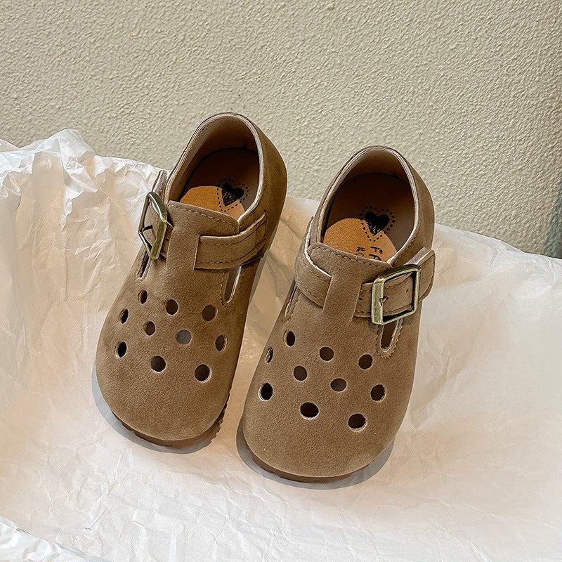 Children'S Shoes New 2025 Korean Style Fashionable Boys And Girls Soft-Soled Birkenstock Shoes Comfortable Trendy Sandals - Image 5