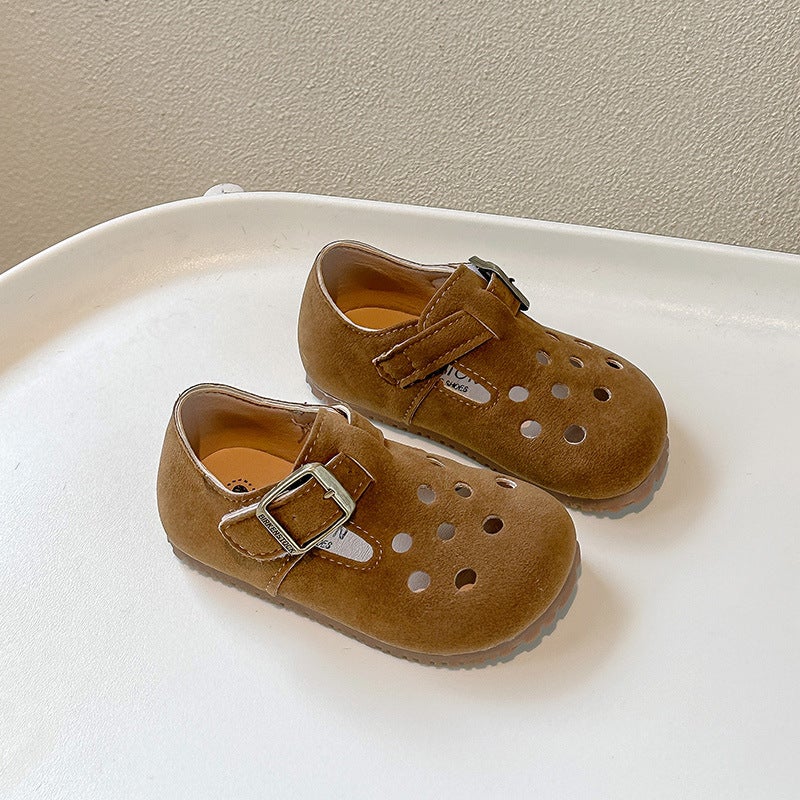 Children'S Shoes New 2025 Korean Style Fashionable Boys And Girls Soft-Soled Birkenstock Shoes Comfortable Trendy Sandals - Image 1