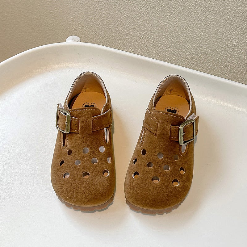 Children'S Shoes New 2025 Korean Style Fashionable Boys And Girls Soft-Soled Birkenstock Shoes Comfortable Trendy Sandals - Image 4