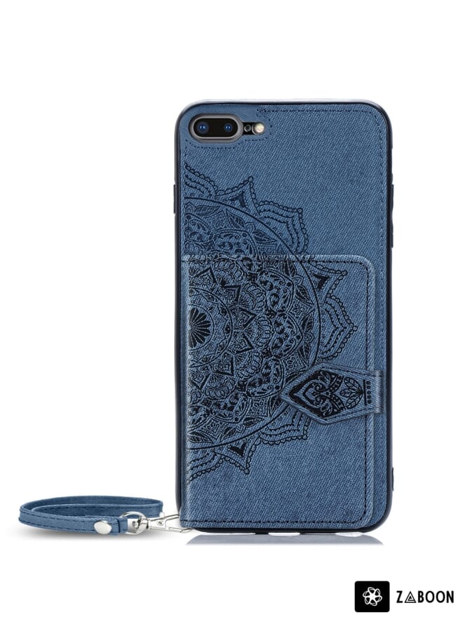 Zaboon Protective Case For Xiaomi Poco M5 Skin Feel Calf Texture Card Slots Leather - Image 3