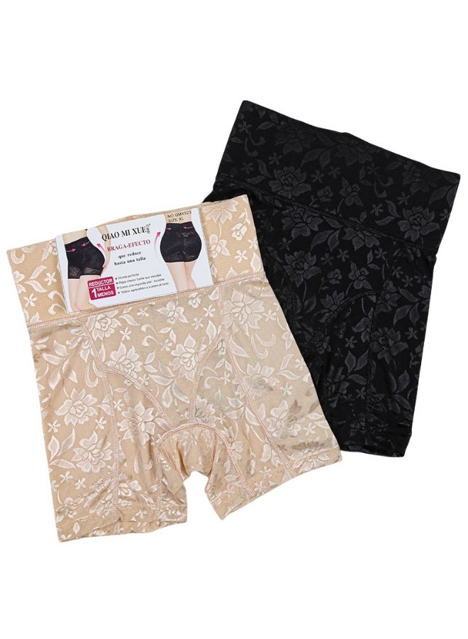 KUYING High Waisted Anti Glare Postpartum Waist Cinching And Hip Lifting Safety Pants For Body Shaping Set Of 2 - Image 1