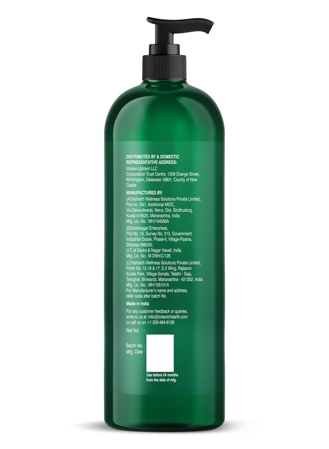 Botanic Hearth Tea Tree Conditioner | For All Hair Types | Fights Dandruff & Dry Scalp | With Vitamin C, Peppermint Oil, Rosemary Oil & Lavender Oil | Sulphate & Paraben Free | 16 fl oz - Image 3
