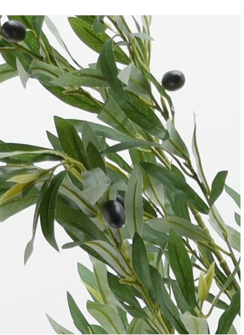 co arma Artificial olive tree with plastic stand  - Image 3