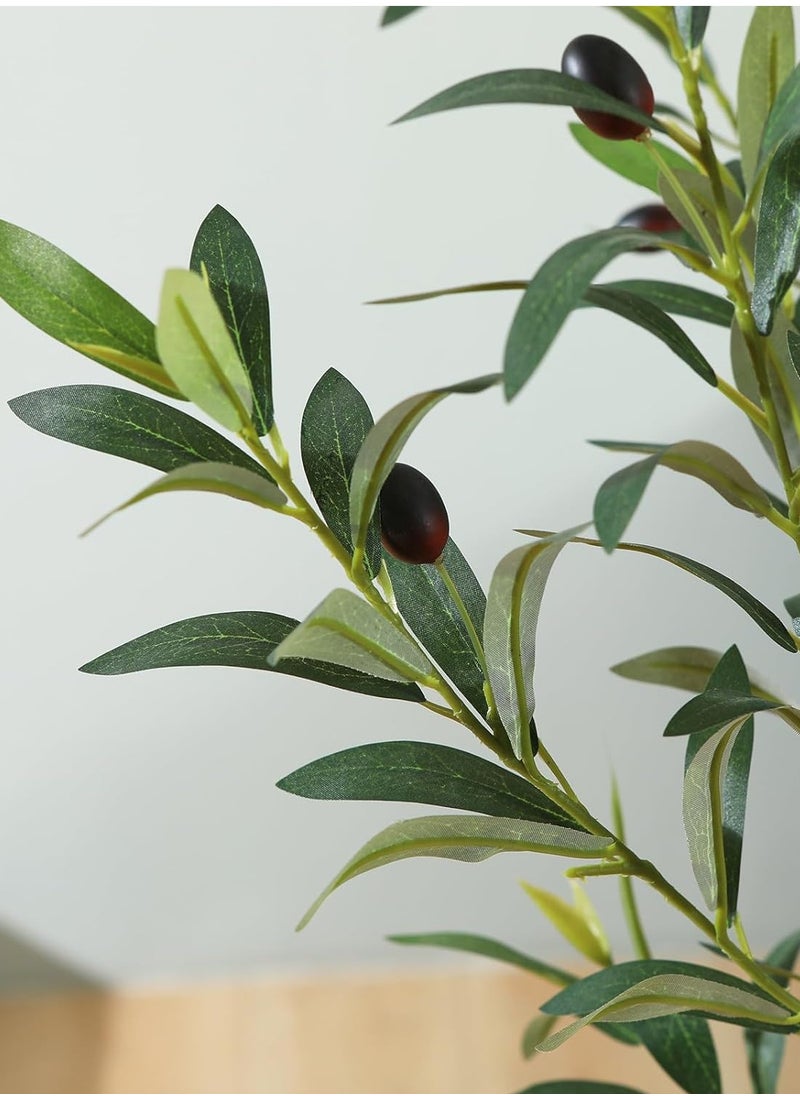 co arma Artificial olive tree with plastic stand  - Image 2