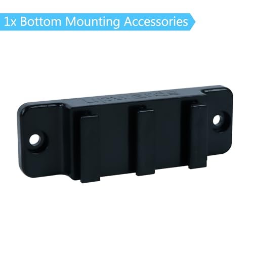 KISKIZ Retractable Baby Gate Replacement Parts (Black) Hardware Full Set Wall Mounting Accessories with Brackets Anchors and Screws - Image 4