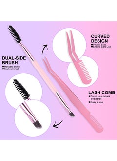 Single Cluster False Lashes Set, 3D/4D/5D Multiple Sizes Eyelashes With Eye Black, Mascara Comb, Eyelash Glue And Tweezers, Dense Natural Look Eyelashes, Curl Extension Lashes Eyelashes Set - pzsku/ZC0A057B53375FCF0B801Z/45/_/1725072146/be68b8db-b123-47da-83cc-97caef10ef30