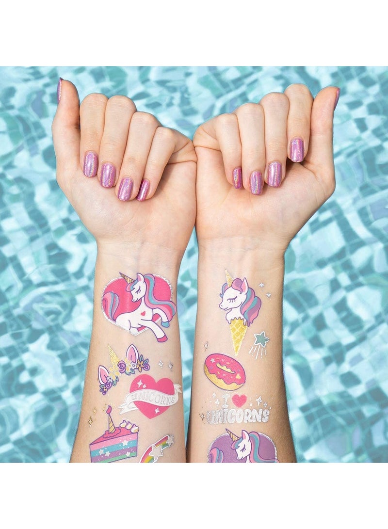 SOLARAE Unicorn Temporary Tattoos for Kids 36 styles Boys Girl Craft Party Supplies - Image 3