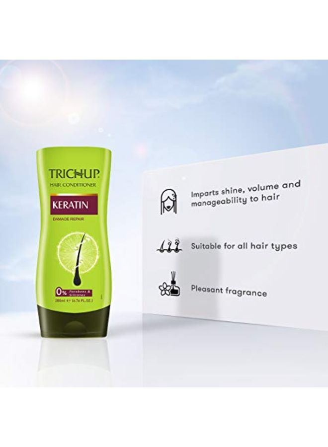 TRICHUP Keratin Hair Conditioner 200 Ml (Pack Of 2) - Image 5