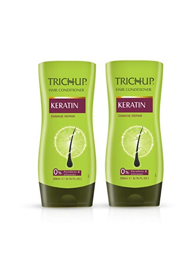 TRICHUP Keratin Hair Conditioner 200 Ml (Pack Of 2) - Image 2
