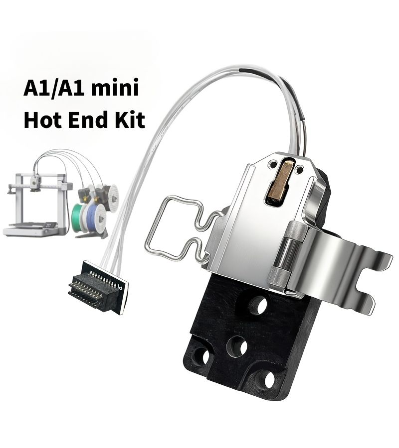 A1 A1 Mini مجموعة رأس التسخين طابعة ثلاثية الأبعاد قطع غيار رأس تسخين بديلة لا تتطلب تجميع سهلة التركيب - Image 1