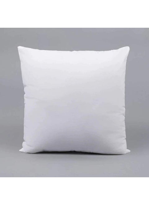 ANITA CORPORATION Microfiber Square Cushion Pillow Fillers Inserts for Bed Sofa 20 x 20 Inch White