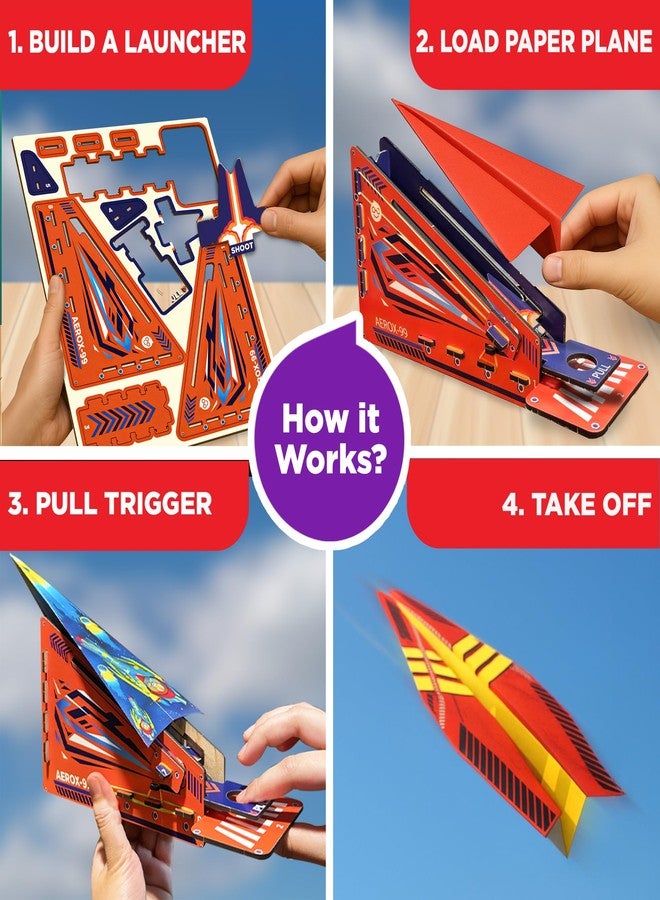 Einstein Box Airplane Engineering Kit | STEM Toy for Boys Aged 7-14 Years| 50+ Planes with Rocket & Jet Themes| Exciting DIY Birthday Gift for Kids | - Image 4