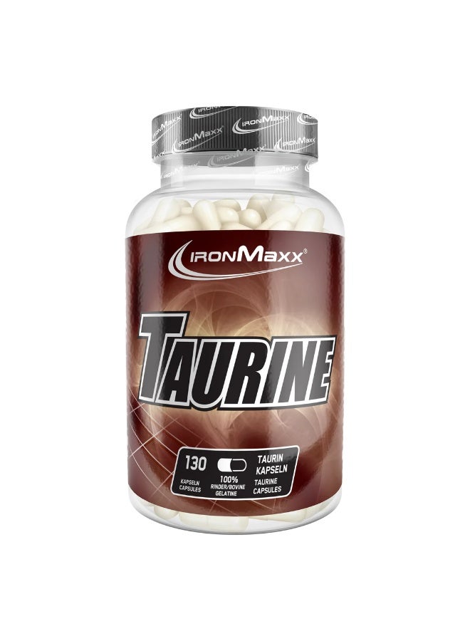 IronMaxx TAURINE | 130 capsules - Image 1