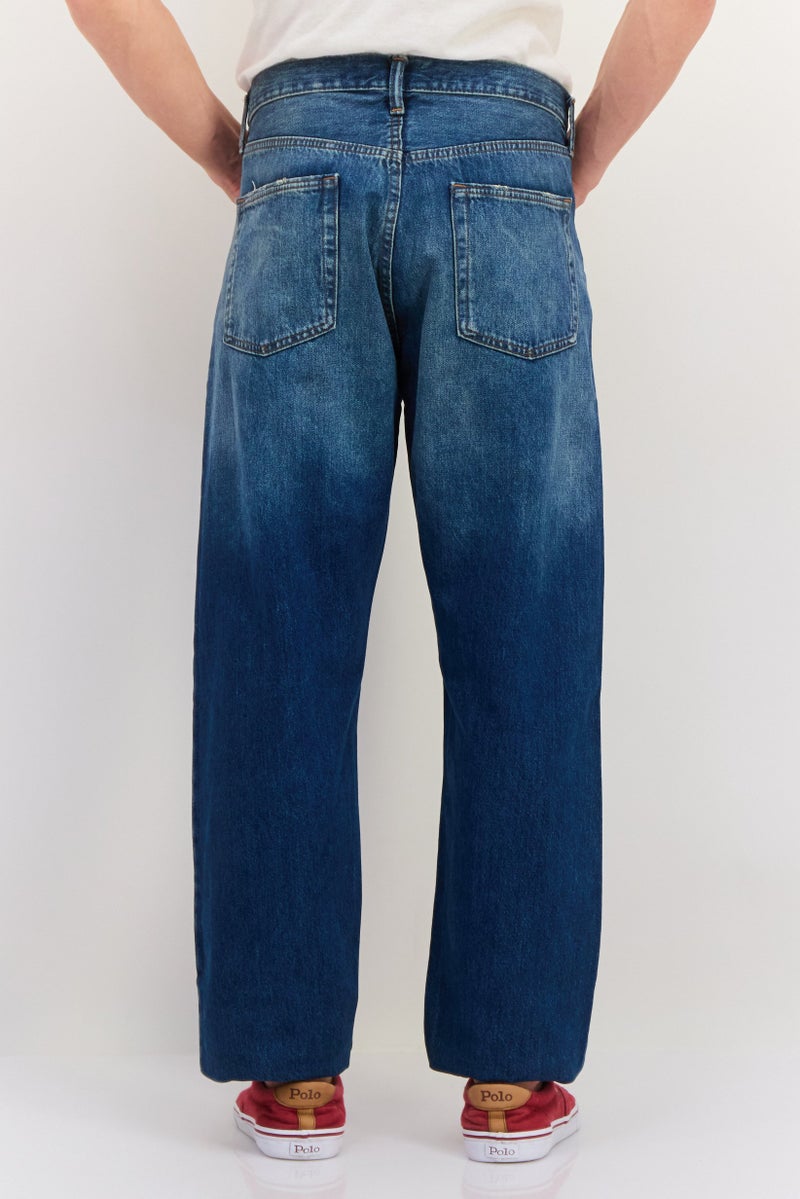 GAP Men Original  Fit Wash No Stretchable Denim, Blue - Image 3