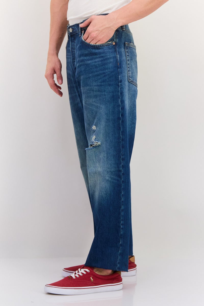 GAP Men Original  Fit Wash No Stretchable Denim, Blue - Image 4