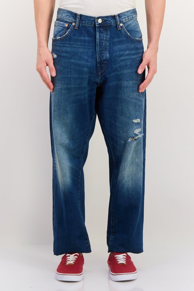 GAP Men Original  Fit Wash No Stretchable Denim, Blue - Image 1