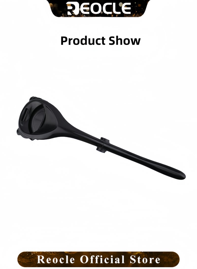 ريوكل ماكينات حلاقة الظهر للرجال ماكينة حلاقة الظهر ذات الشفرة المزدوجة المطوية للرجال ماكينات حلاقة الظهر ذات المقبض الطويل لشعر الظهر مع تقنية شفرة الأمان والمقبض المريح للحلاقة الرطبة أو الجافة - Image 2