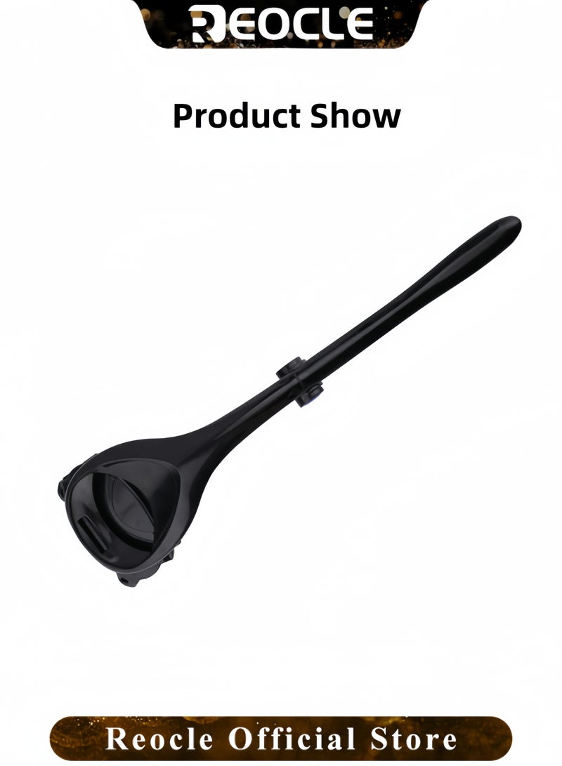 ريوكل ماكينات حلاقة الظهر للرجال ماكينة حلاقة الظهر ذات الشفرة المزدوجة المطوية للرجال ماكينات حلاقة الظهر ذات المقبض الطويل لشعر الظهر مع تقنية شفرة الأمان والمقبض المريح للحلاقة الرطبة أو الجافة - Image 3